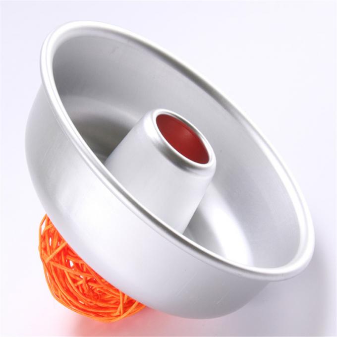 RK Bakeware China Foodservice NSF Tortiera in alluminio a forma di camino Tortiera in alluminio Angel Cake Pan 3