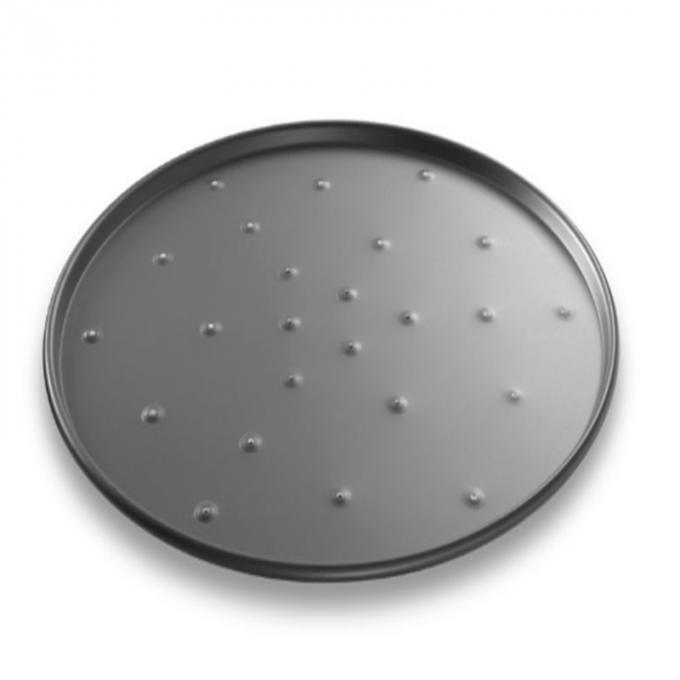 New Design Cookware Anodized Aluminum Round Perforated Pizza Pan