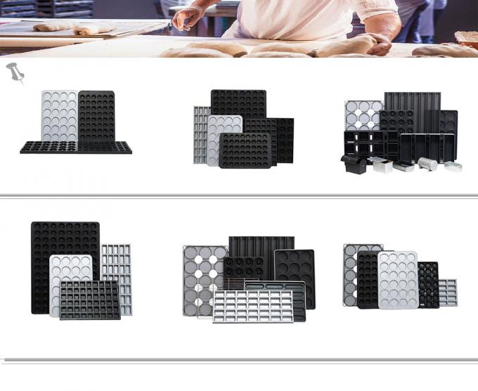 Rk Bakeware China-Hot Sale Non Sticking 5 Rows Bread Tin Bread Pan Baking Pan