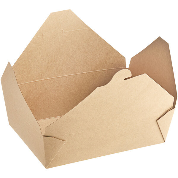 La carta kraft eliminabile di Rk Bakeware Cina elimina a scatola di cottura della carta del contenitore di alimento del pasto del pranzo del contenitore la scatola da pasticceria di carta