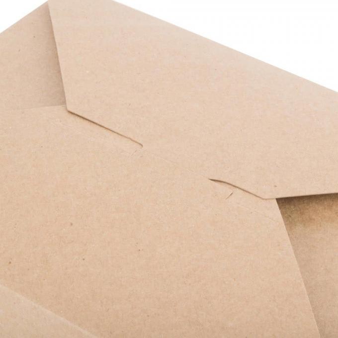 La carta kraft eliminabile di Rk Bakeware Cina elimina a scatola di cottura della carta del contenitore di alimento del pasto del pranzo del contenitore la scatola da pasticceria di carta